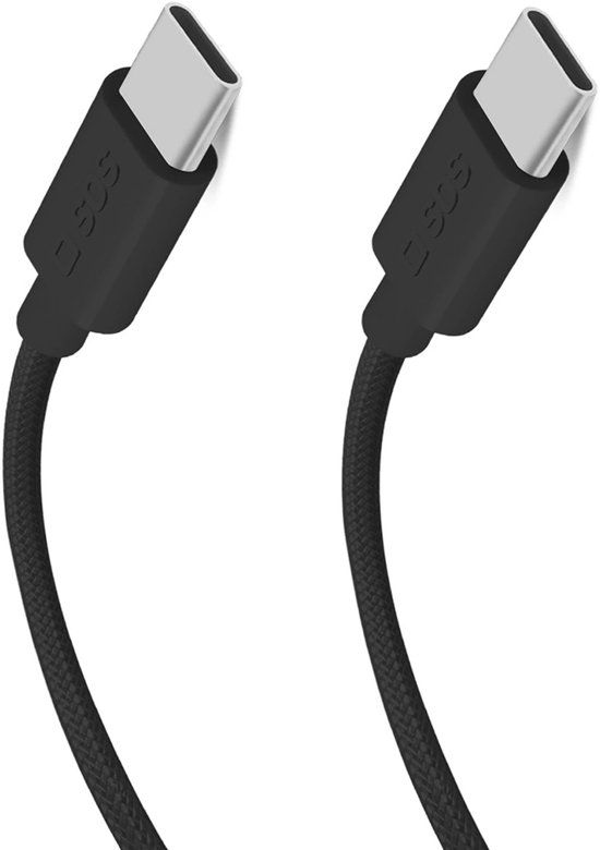 SBS TECABLETISSUETCCB USB-kabel USB 2.0 1,5 m USB C 60 W Zwart