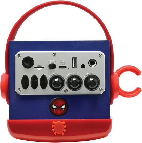 Lexibook Spider-Man Lichtgevende Bluetooth® luidspreker met microfoon