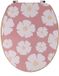 Tendance abattant de WC Flower Power MDF 18 pouces