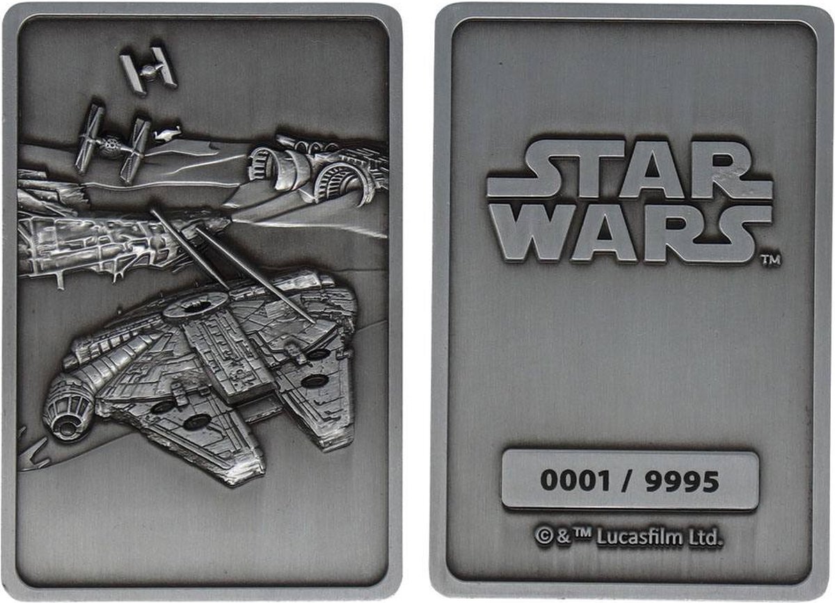 FaNaTtiks Star Wars – Iconic Scene Collection Limited Edition Ingot The Millenium Falcon