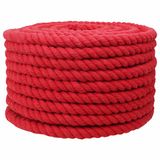 vidaXL Katoenen Touw 16 mm 50 m Rood
