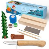 BeaverCraft Gift Carving Set - Spruce