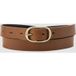 Levi's Charlie Belt Dames Riem Bruin