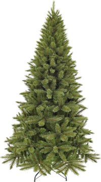 Triumph Treekerstboom Slim Forest Frosted - Groen - 215 x 117 cm
