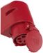 PCE 115-6R CEE-wandcontactdoos 16 A 5-polig 400 V