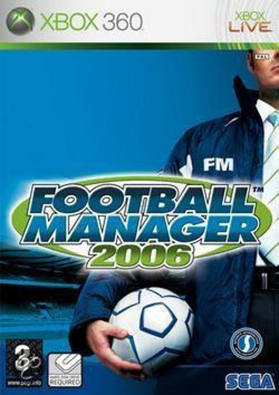 Sega Games Football Manager 2006 Xbox 360 Xbox 360