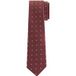 Calvin Klein 1 Tone Motif Seidenkrawatte Rot