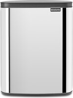 Brabantia Bo - 12 Liter - Brilliant Steel - Afvalemmer