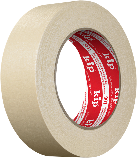 Kip Tape 301-36 Crêpe Afplaktape - 50mx36mm