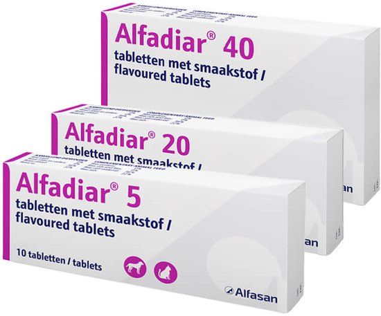 Alfasan Alfadiar 20 - 10 x 10 tabletten