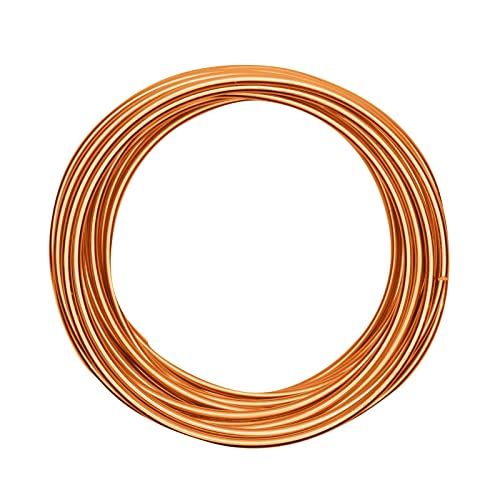 Vaessen Creative Aluminiumdraad 4mm 10m Saffron orange