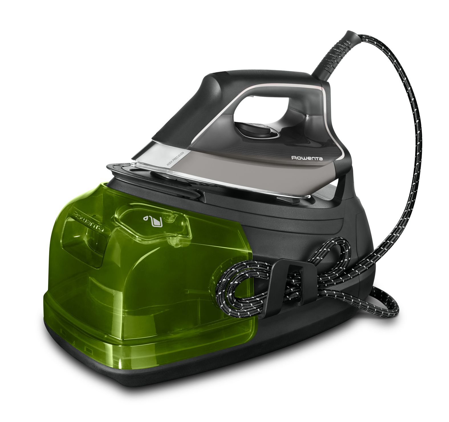Rowenta DG8626 2400 W 1,1 l Microsteam 400 HD Laser-zoolplaat Grijs, Groen