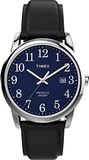 Timex Easy Reader Heren 38mm Bruin Lederen Band Datum Venster Quartz Horloge TW2P75900