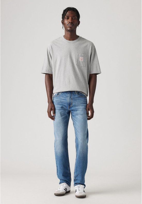 Levi's Jeans 502 Tapered Fit Blauw Katoen Comfort Stretch W30 x L32