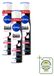 NIVEA Deospray Invisible Black & White Original - 250 ml - Voordeelverpakking - 3 stuks