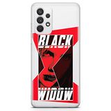 ERT GROUP Samsung A32 4G LTE hoesje origineel en officieel gelicentieerd Marvel Black Widow 012 perfect aangepast aan de vorm van de mobiele telefoon, gedeeltelijk transparant