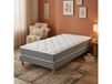 Matelas mousse haute résilience H16 sommier en kit 90x190 gris