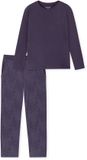 SCHIESSER Pyjama lang Dames Indigo