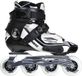 Roces Equinox Patins à roulettes Unisexe Noir/Blanc Taille 39