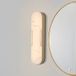 Searchlight LED lampada da parete Opaline altezza 50 cm color oro metallo/resina
