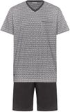 Pastunette - Shortama - Gray Melee - Katoen - Grijs - Maat M