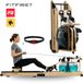 FitFirst Roeitrainer met Waterweerstand | Inklapbaar | Ergometer met Apps en Hartslagband