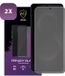 MobyDefend 2-Pack MobyDefend Screenprotectors - Geschikt voor Samsung Galaxy S25 Edge - HD Privacy Glass Screensavers