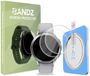 Bandz Glazen Screenprotector (2 Pack) met One-Click Tool – helder, krasbestendig, bubbelvrij – geschikt voor Samsung Galaxy Watch 4 Classic 46mm