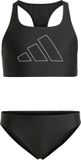 adidas Performance Performance Big Bars Bikini Kids - Kinderen - Zwart