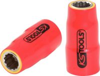 KS TOOLS 3/8" Stecknuss mit Schutzisolierung, 18mm