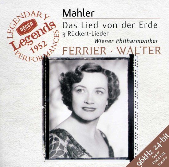Kathleen Ferrier - Mahler: Das Lied von der Erde | 3 Rückert-Lieder (CD)
