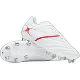 Gilbert chaussures de rugby Sidestep X20 Power 8S - taille 7 - blanc rouge.