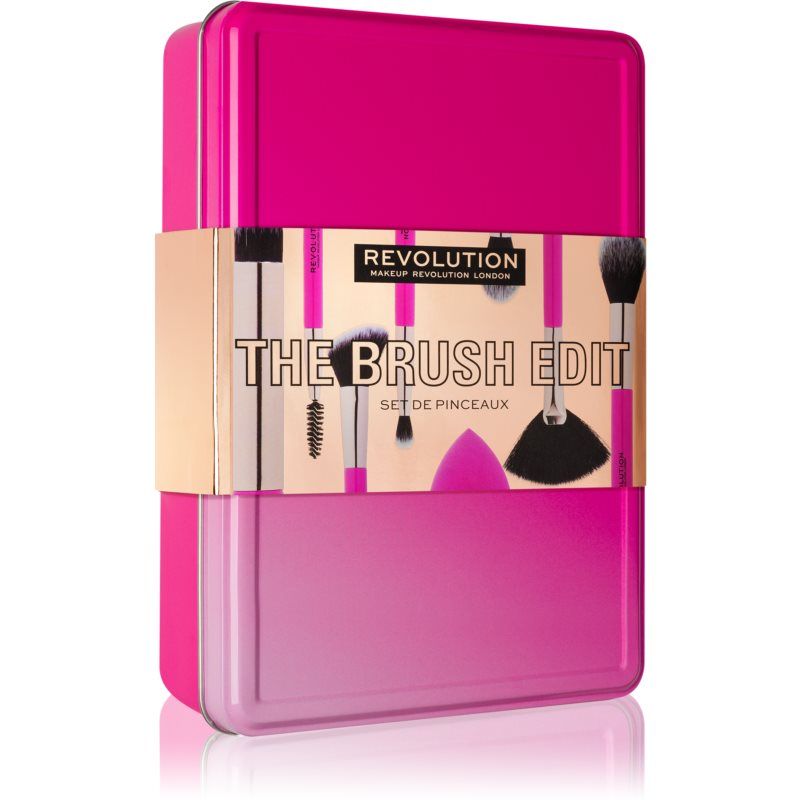 Revolution Make Up The Brush Edit Gift Set - 8 Pcs