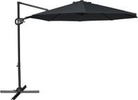 AXI Solea Zweefparasol Ø 300cm Antraciet/grijs incl. Hoes