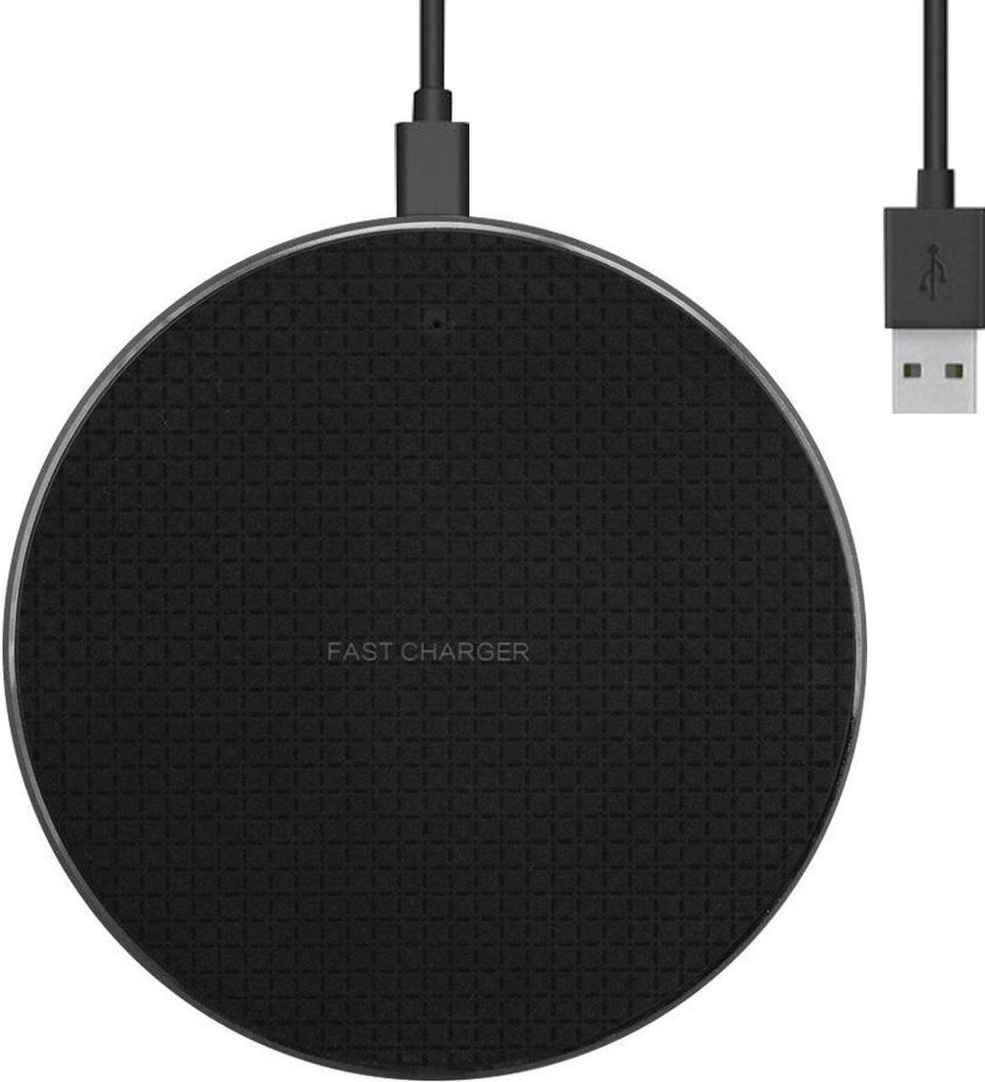 Nuvance Draadloze Oplader 10W - Inclusief Kabel - Wireless Charger - Fast Charger - iPhone en Samsung
