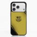 FC Barcelone Coque de Téléphone 3D Officielle Noire et Jaune