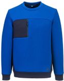 Portwest KX3 Tech Sweatshirt KX377 - Kwarts / Donker marine - XXXL