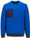 Portwest KX3 Tech Sweatshirt KX377 - Kwarts / Donker marine - XXXL