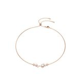 Swarovski Constella Rosekleurig Ketting 5729504