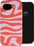 Selencia Hoesje - Geschikt voor Google Pixel 10a - Backcover met Magnetische Ring - Dream Swirl Pink