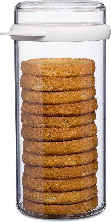Mepal Stora Beschuitbus - 1900 ml - Wit