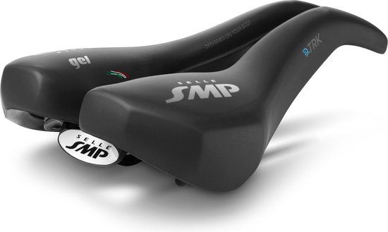 Selle SMP Zadel E-trk gel zwart - Unisex - Stadsfiets