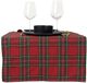 Unique Living - Tafelloper Xmas Tartan Red - 45x150cm