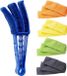 Aspirateur multifonction pour stores et grilles de ventilation - avec brosses microfibre interchangeables - dépoussiérage facile pour la maison