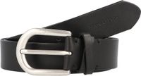 Marc O'Polo Leren Riem Dagmar Belt W85 Black Zwart