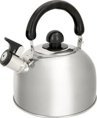 Alpina Kitchen & Home Alpina fluitketel - 1,8l - RVS - inductie en gas - met fluit - Ø 19 cm