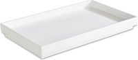 APS Melamine plateau asia plus - 1/4gn x h3 cm - Wit - Set van 2 stuks