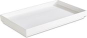 APS Melamine plateau asia plus - 1/4gn x h3 cm - Wit - Set van 2 stuks