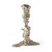 Nordic Nest POLSPOTTEN Bougeoir Drip L 25 cm Argent