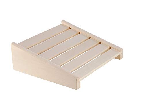 Eliga hoofd- of voetensteun van licht hout, verlijmd